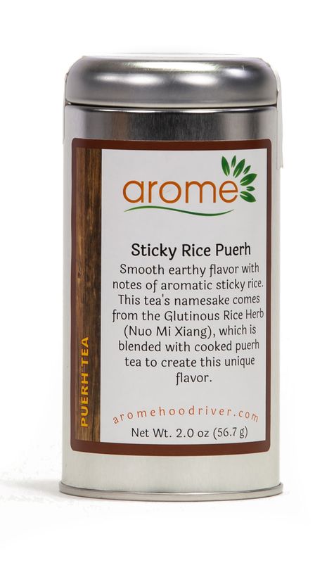 Sticky Rice Puerh Tea - Tin (2 oz)