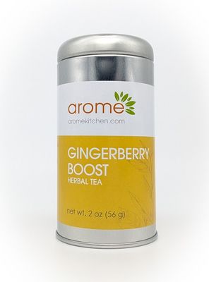 Gingerberry Boost Herbal Tea - Tin (2 oz)