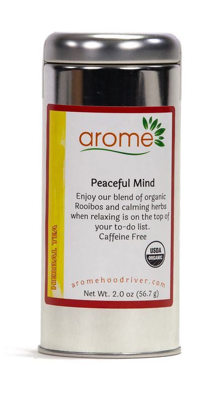 Peaceful Mind Organic Herbal Tea - Tin (1.5 oz)