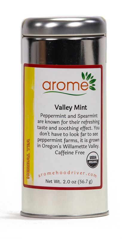 Valley Mint Organic Herbal Tea - Tin (1 oz)