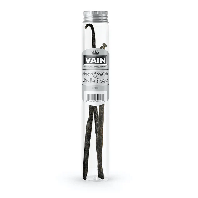 Vain Madagascar Vanilla Beans (3 pc)