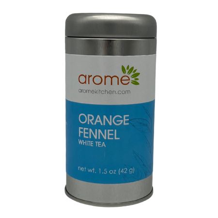 Orange Fennel White Tea - Tin (1.5 oz)