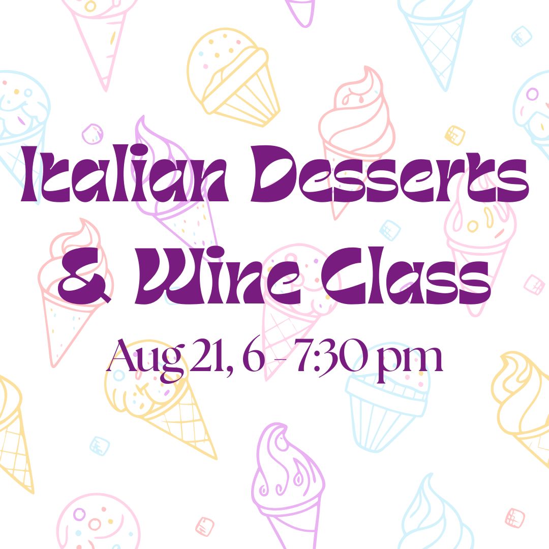 Italian Frozen Desserts - Aug 21