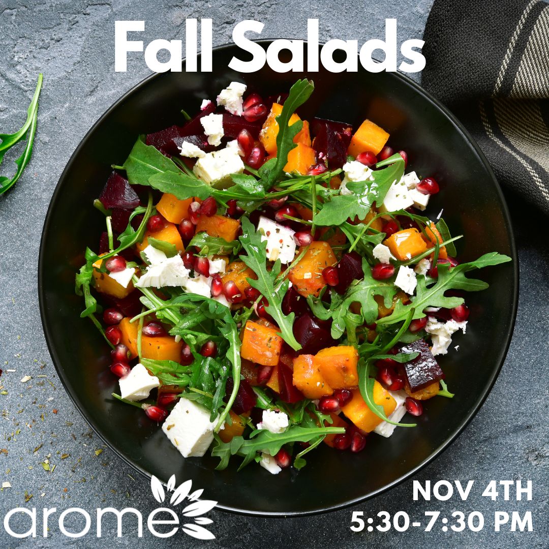 Fall Salads - Nov 4
