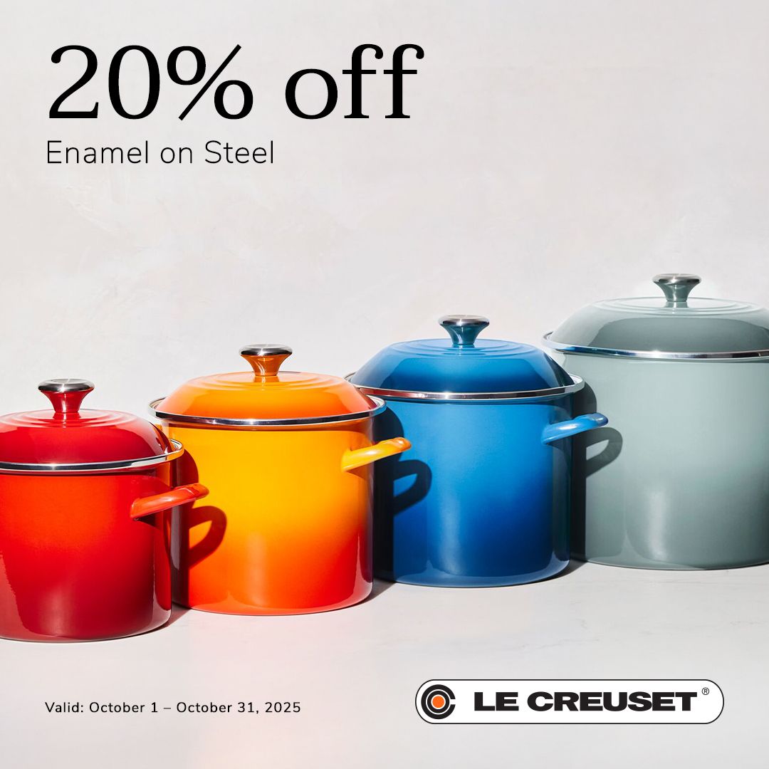 Le Creuset Kettle &amp; Stockpot Sale: Oct 1 - 31