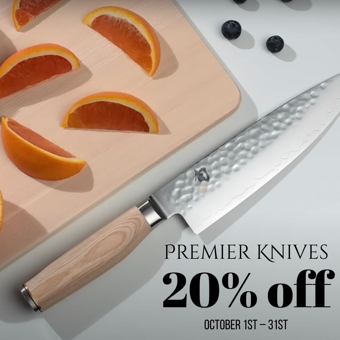 Shun Premier Knife Sale: Oct 1 - 31