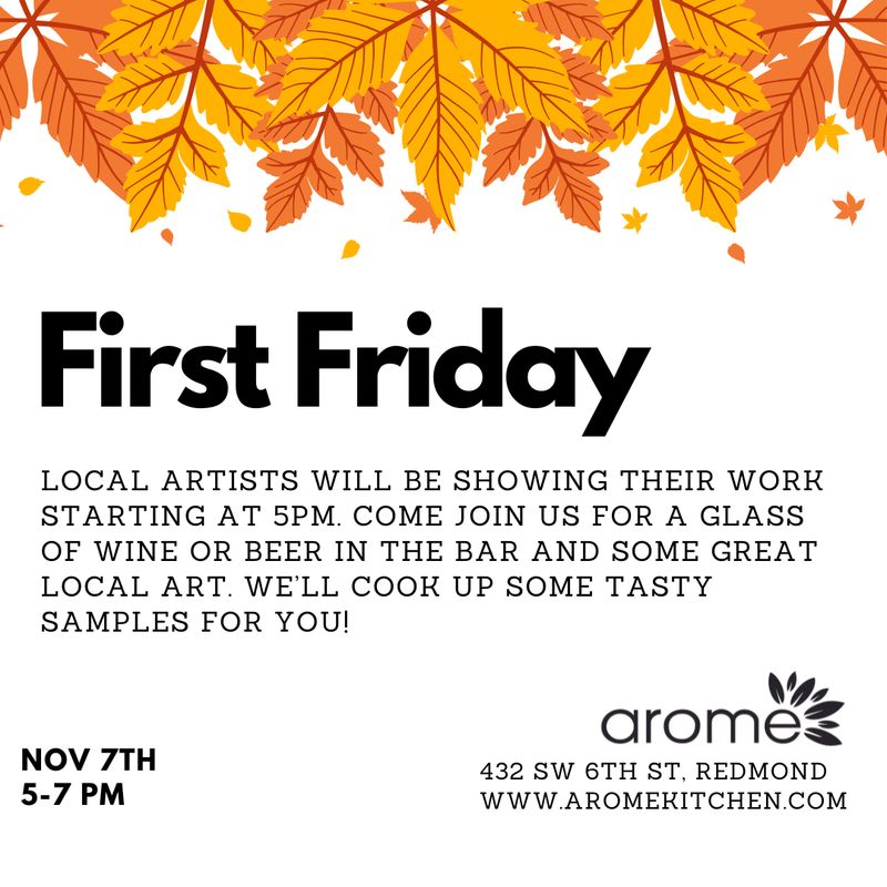 Nov. First Friday - Redmond