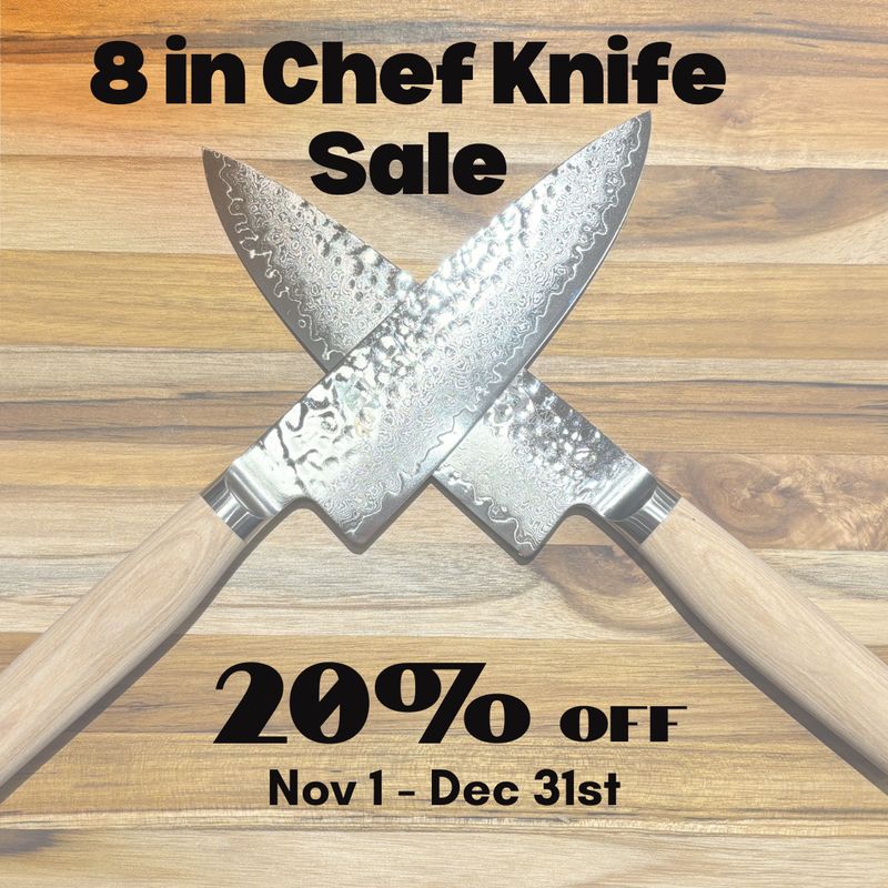 Shun 8 in Chef Knife Sale