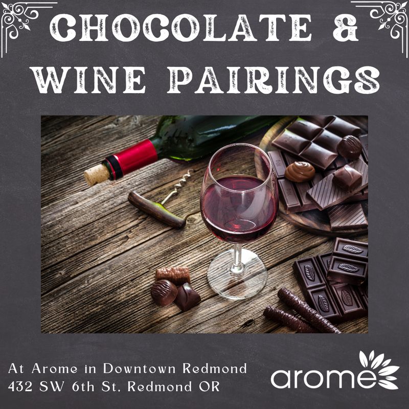 Wine &amp; Chocolate Pairing - Feb 11