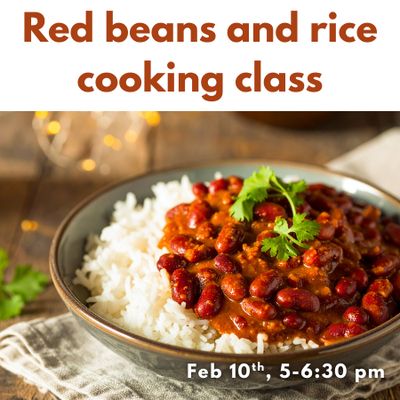 Red Beans and Rice Class - Feb 10