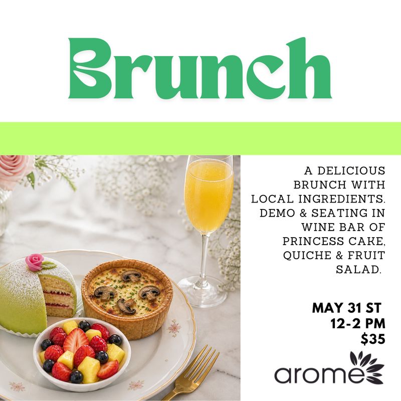 Princess Cake and Quiche Brunch - May 31