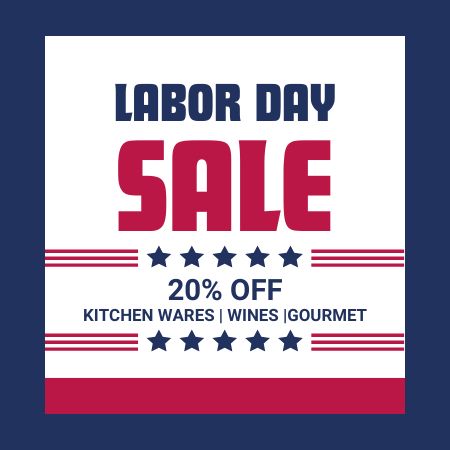 Labor Day Sale - September 1 - 7
