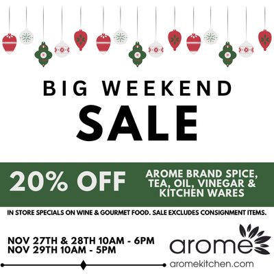 Big Weekend Sale