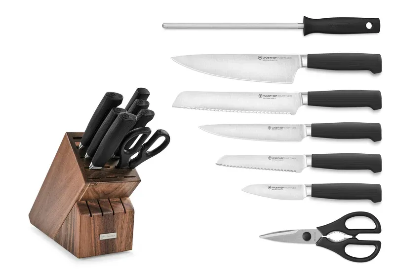 Wusthof 8 pc Block Set - Partner