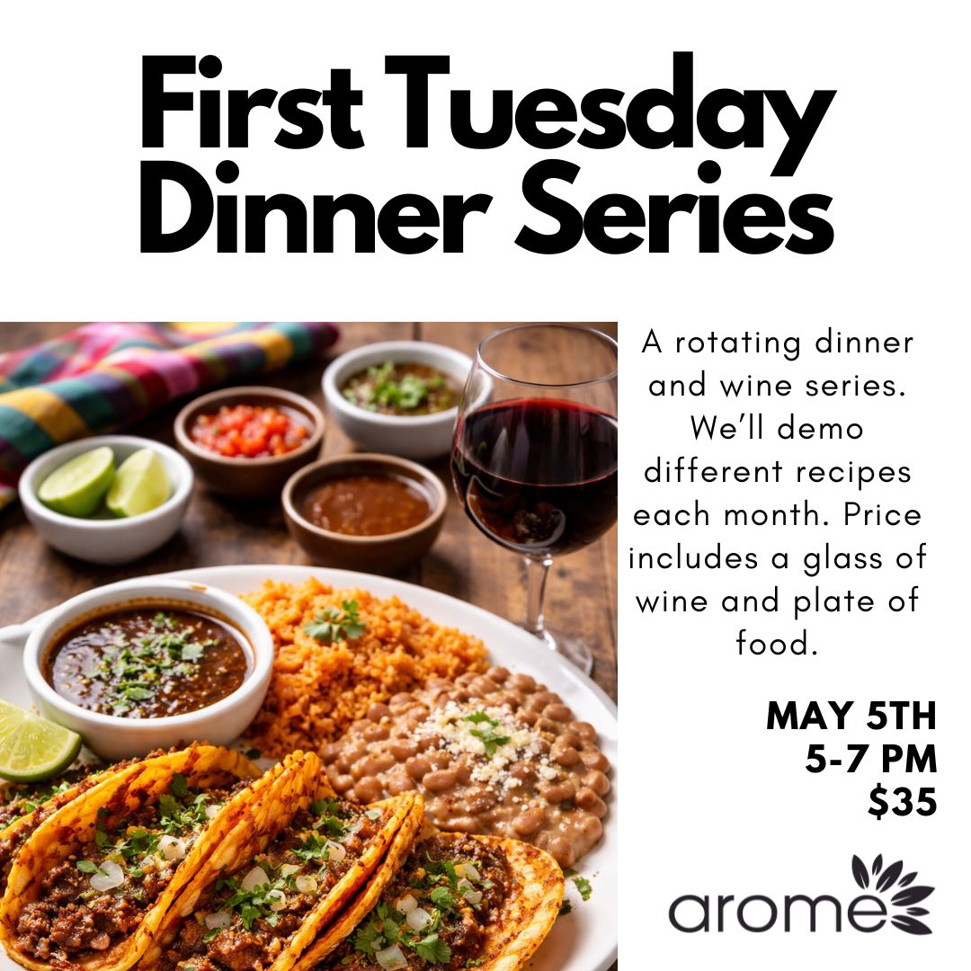 First Tuesdays Dinner - May 5