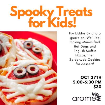 Spooky Treats Kids Cooking Class