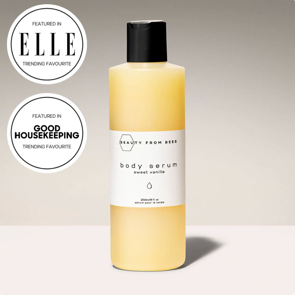 Body Serum - Sweet Vanilla - 8oz/250ml