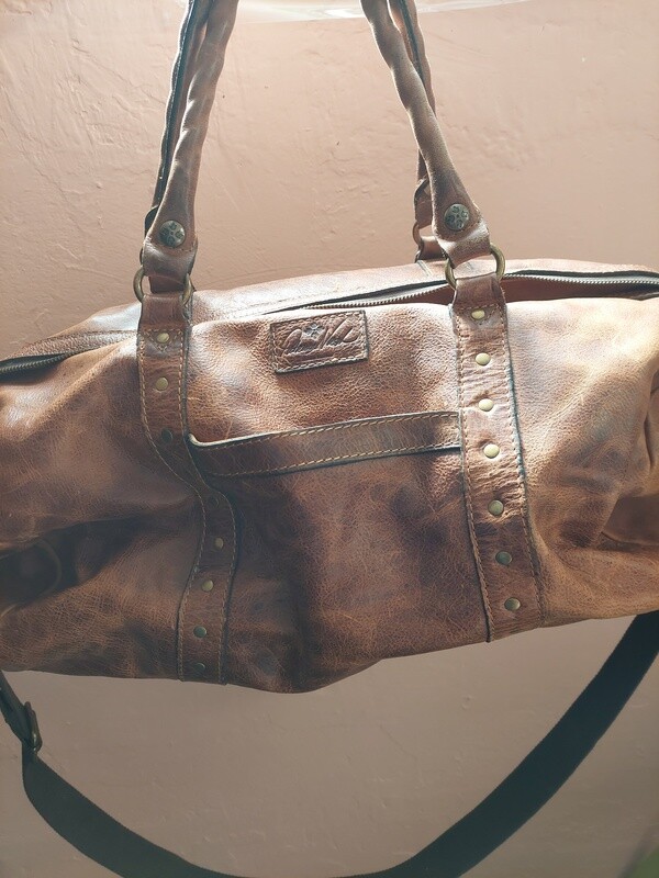 Patricia Nash Leather Weekend Duffle bag