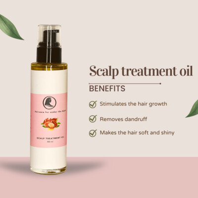 Scalp treatment oil
