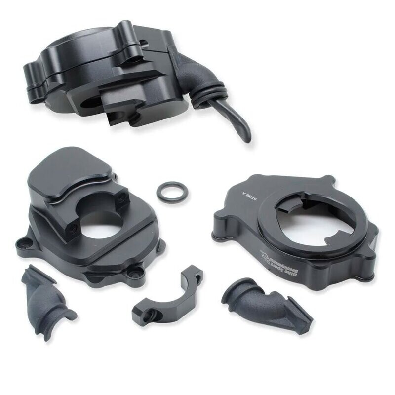 KT165 - Kawasaki ZX10 RR ab 2021 - Aluminiumgehäuse für Lenkerstange