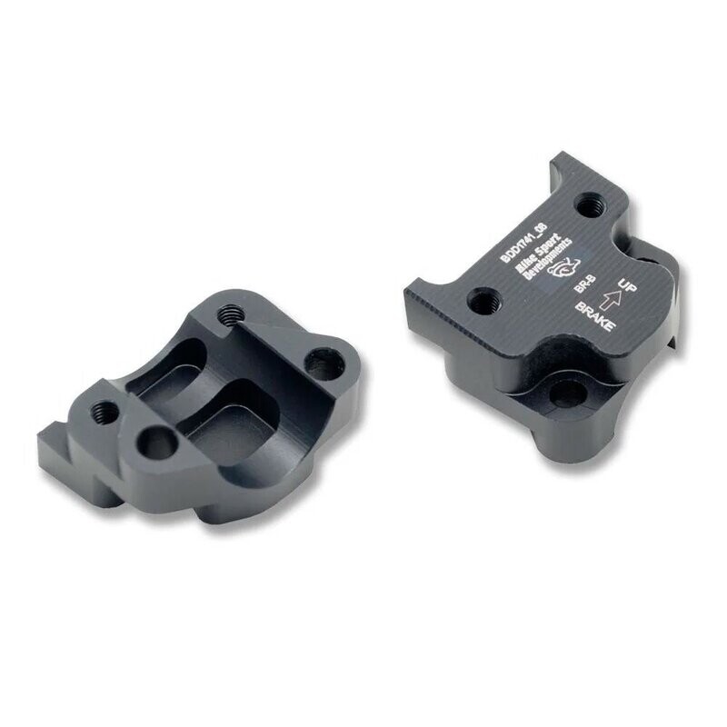 BR-B , Bremsklammer für Typ 'C' Schalter - 30mm gekröpfte Schrauben / Brembo XR / GP