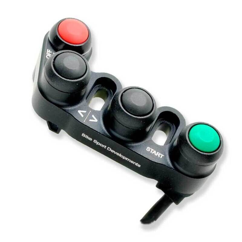 BD-SW-4BC-51 - Yamaha R6 ab 2017 mit i2m Dashboard - 4 Funktionen - Bremshalterung - rechts BD-SW-4BC-51 - Yamaha R6 ab 2017 mit i2m Dashboard - 4 Funktionen - Bremshalterung - rechts