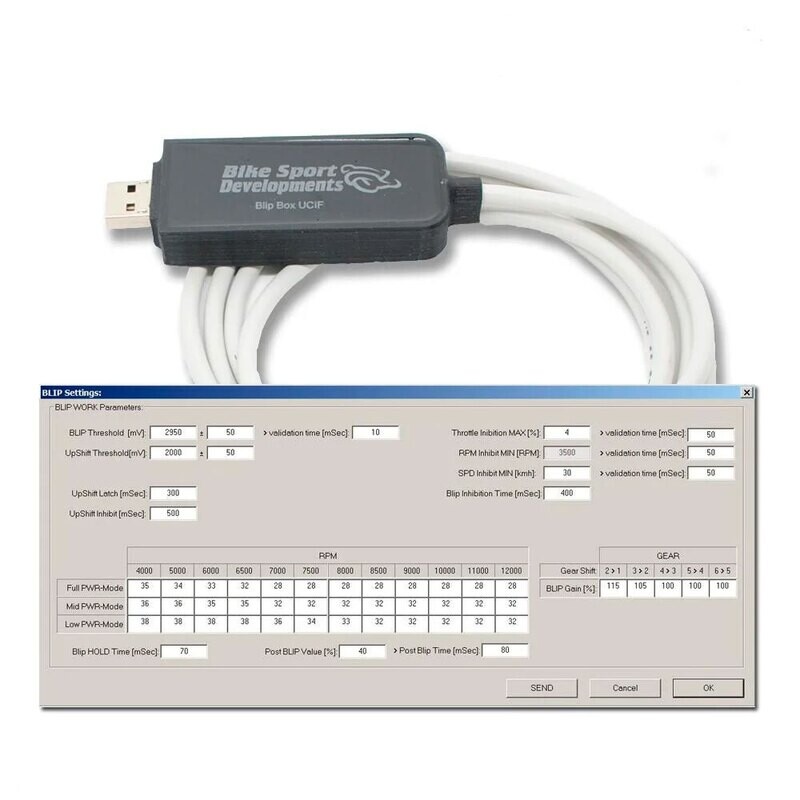 Blip Box - USB-Kabel - Programmierkabel und Software - Kawasaki Blip Box - USB-Kabel - Programmierkabel und Software - Kawasaki
