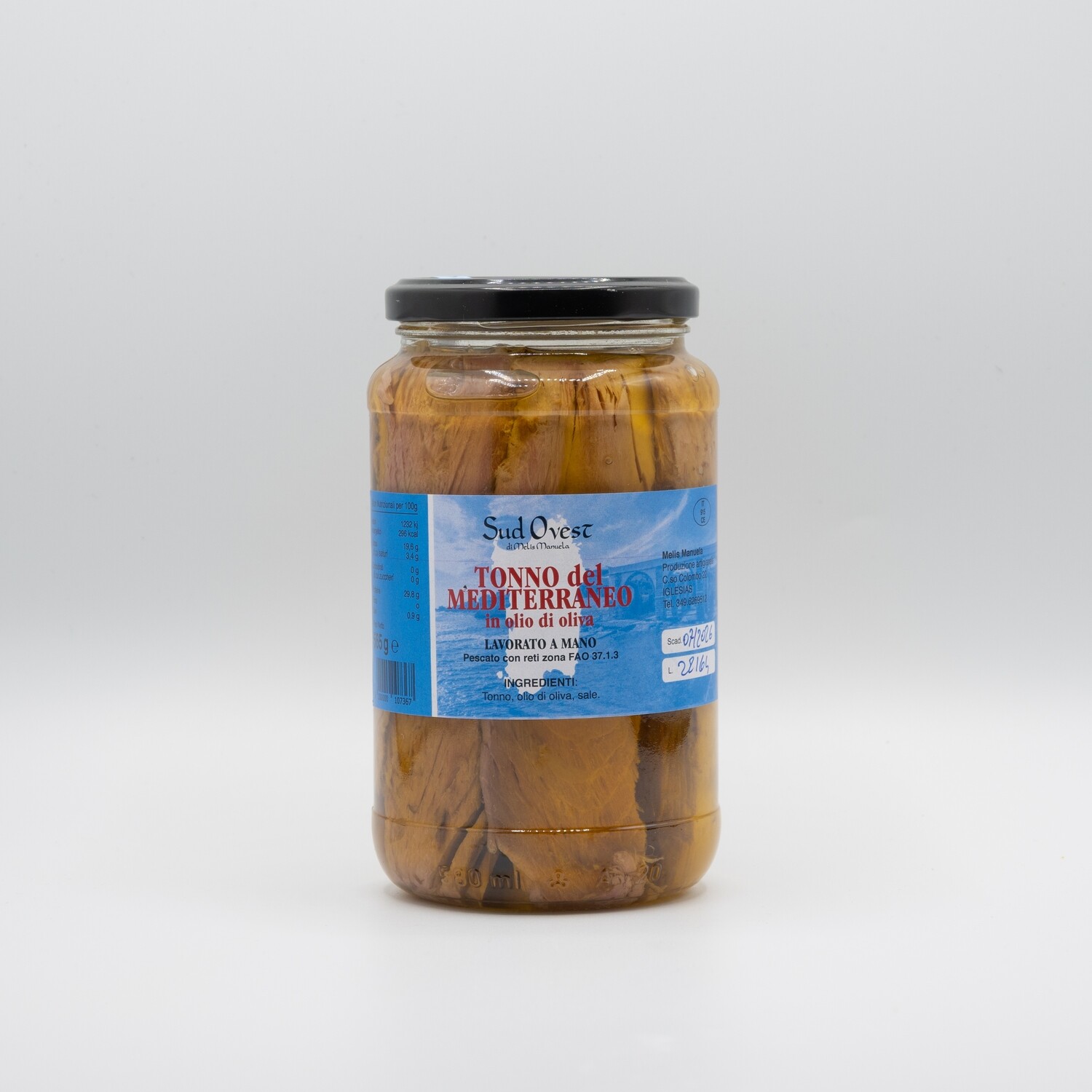 Filetti di Tonno del Mediterraneo in olio d&#39;oliva