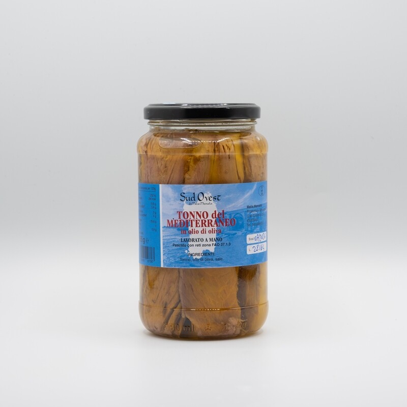 Filetti di Tonno del Mediterraneo in olio d&#39;oliva