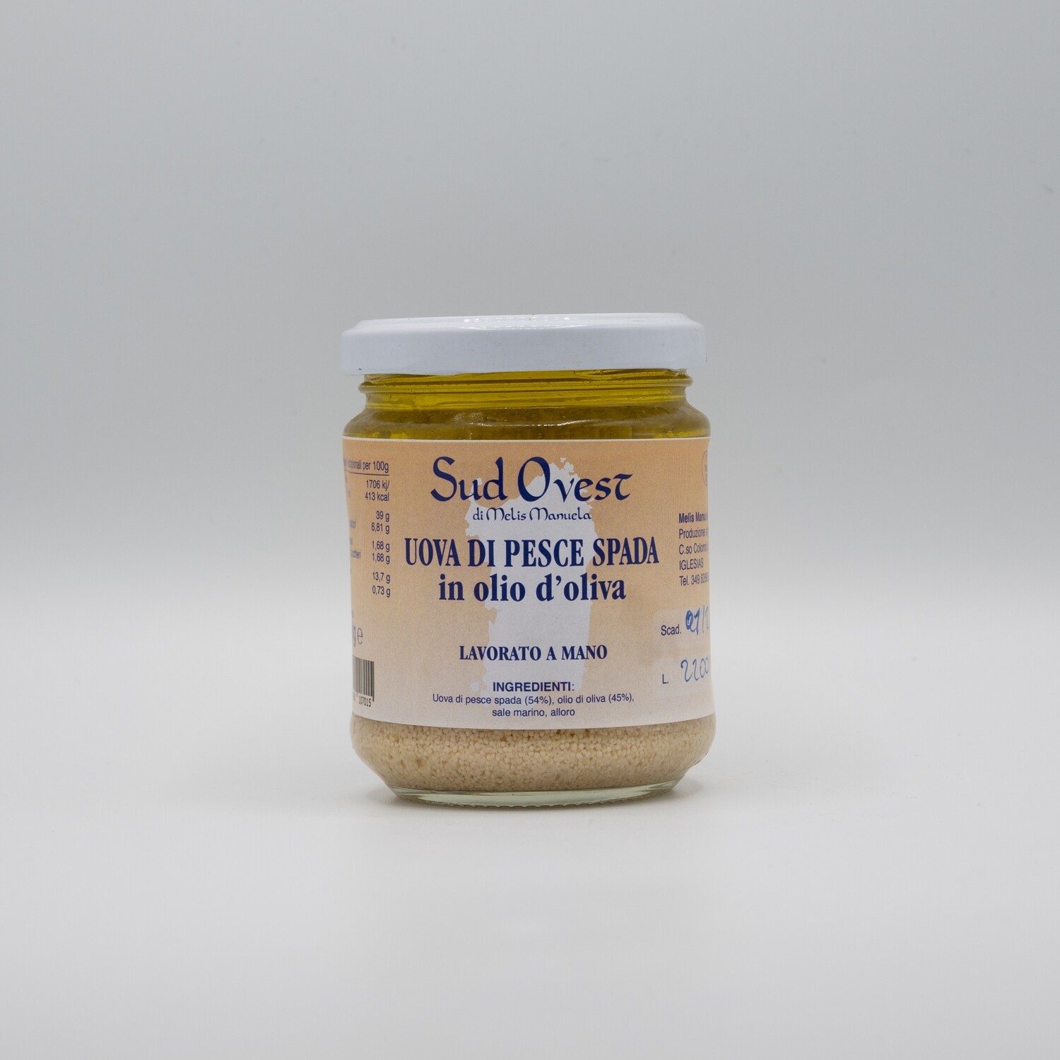 Uova di pesce Spada in olio d&#39;oliva