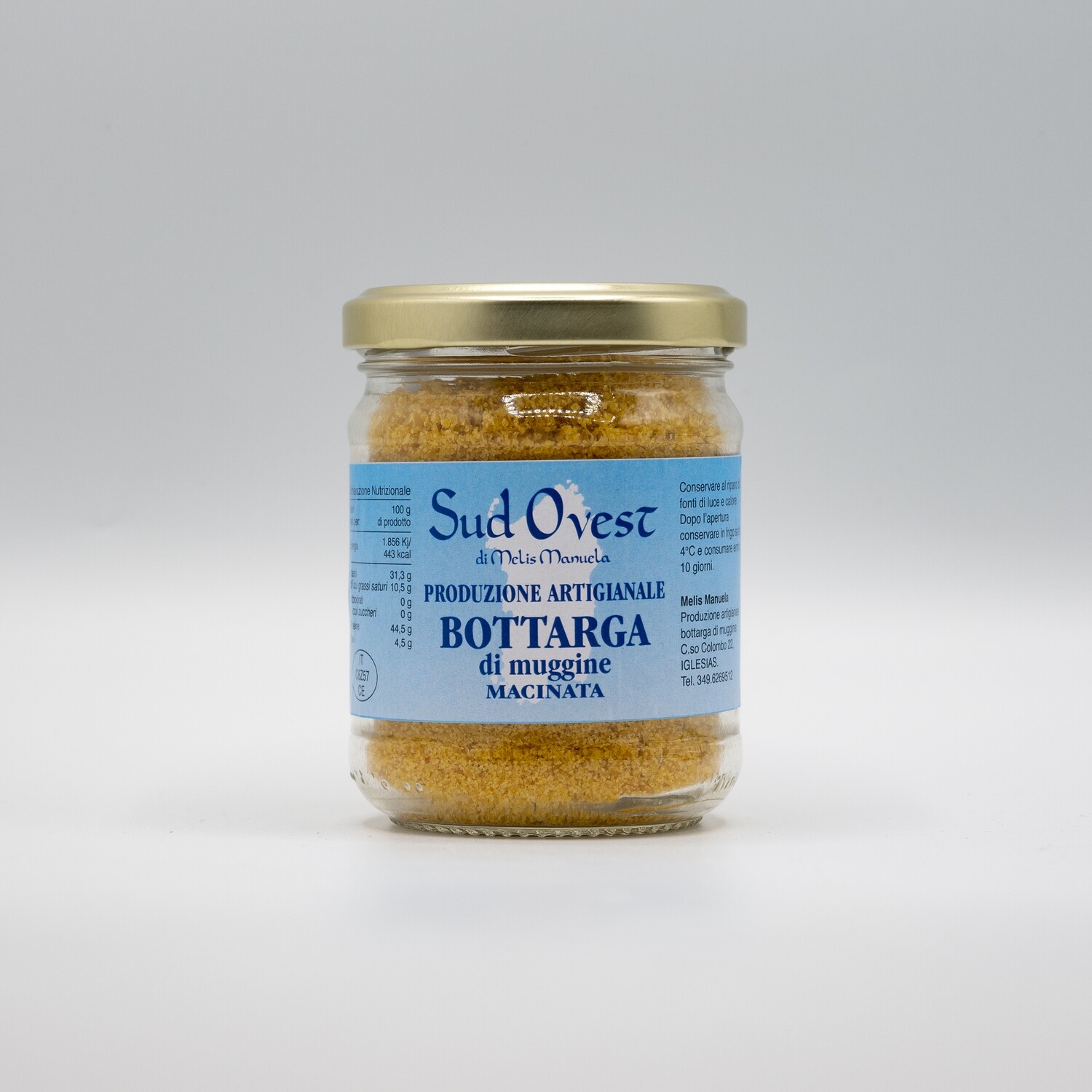 Bottarga di Muggine macinata in vaso