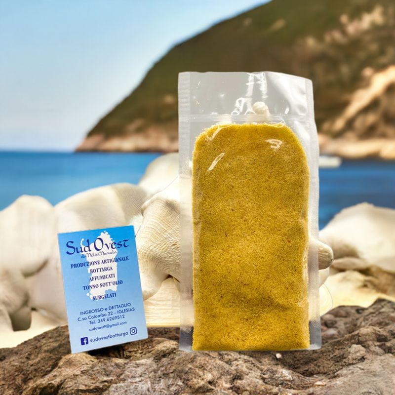 Bottarga di muggine macinata in busta