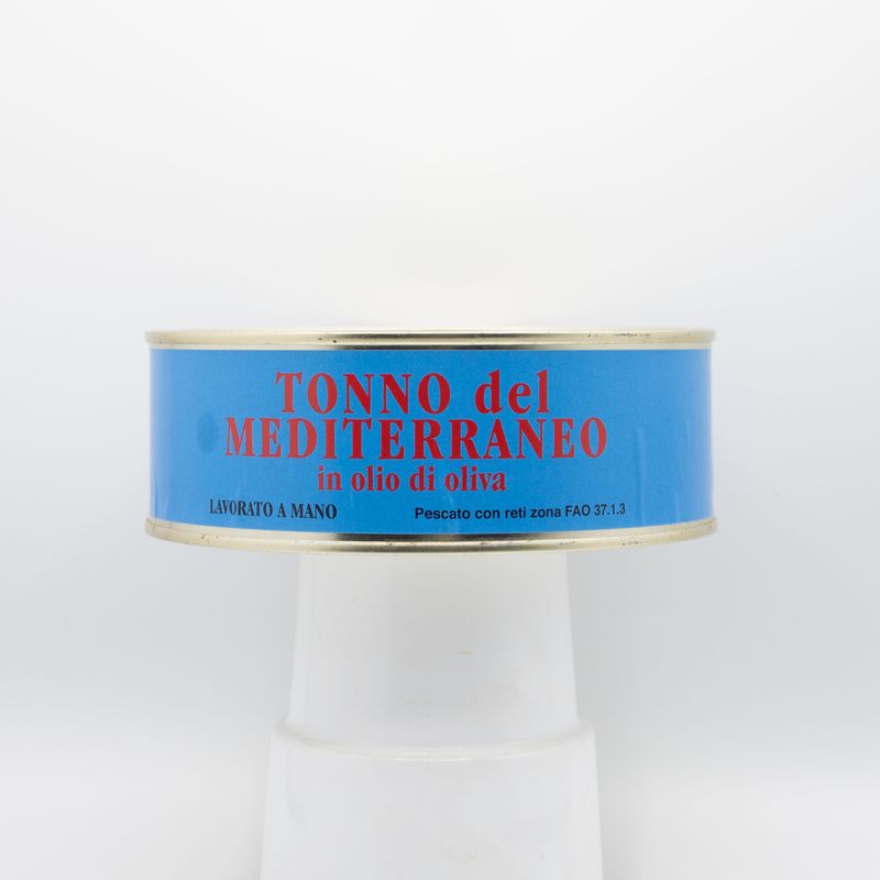 Tonno del Mediterraneo in olio d'oliva conf. in latta