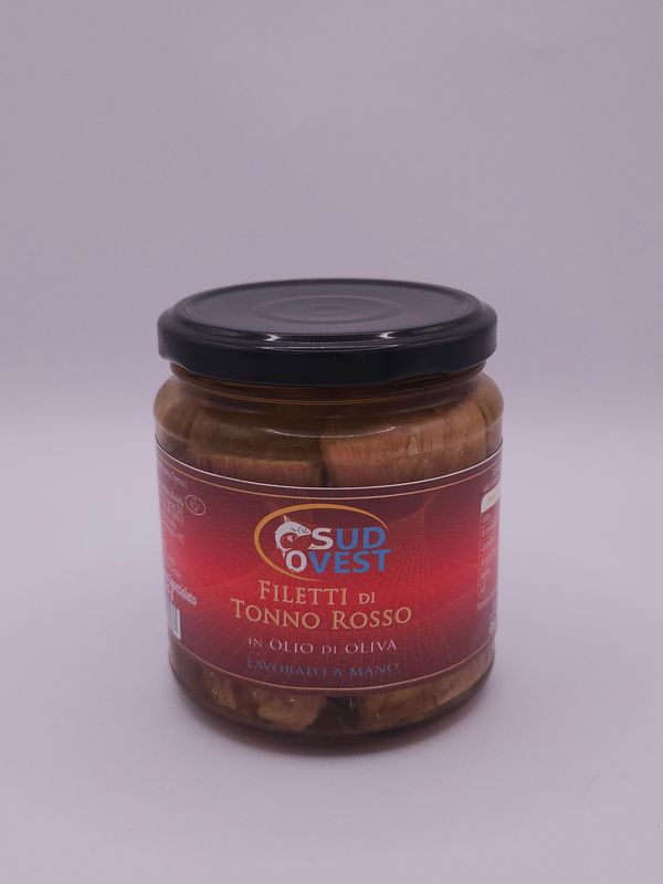 Filetti di Tonno Rosso in olio d'oliva