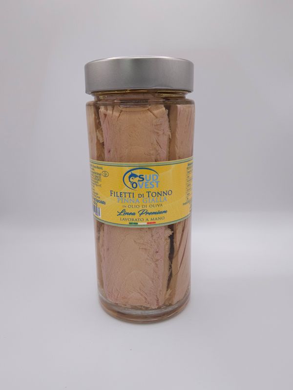 Filetti  di Tonno pinna gialla linea premium