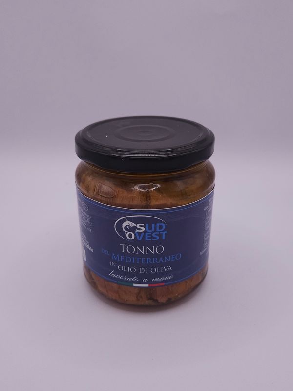 Filetti di Tonno del Mediterraneo in olio d'oliva