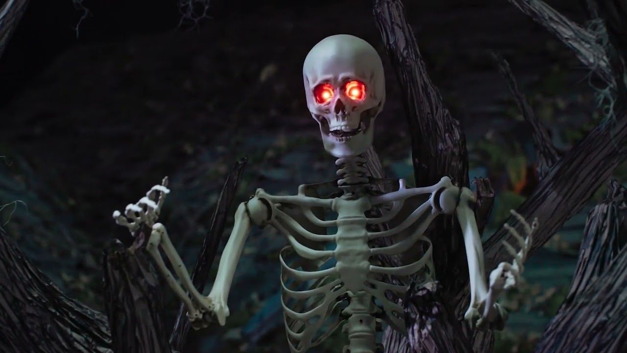 5 ft. LED Poseable Skeleton