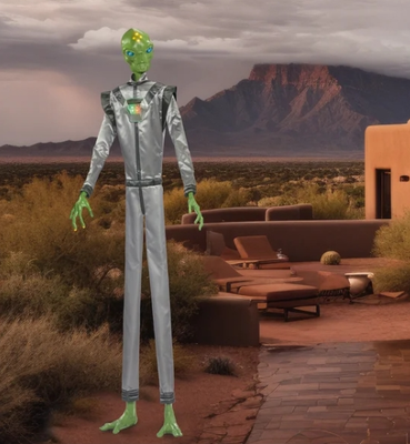 10’ Animated Alien in stock