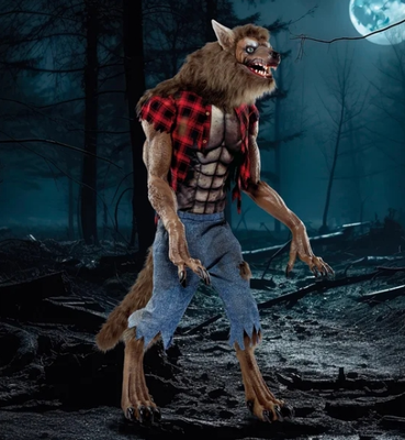 7’ Animated Werewolf with LCD Eyes IN STOCK 7’ Animated Werewolf with LCD Eyes IN STOCK