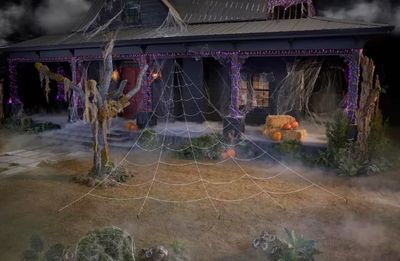 23 ft. Giant-Sized Spider Web IN STOCK 23 ft. Giant-Sized Spider Web IN STOCK