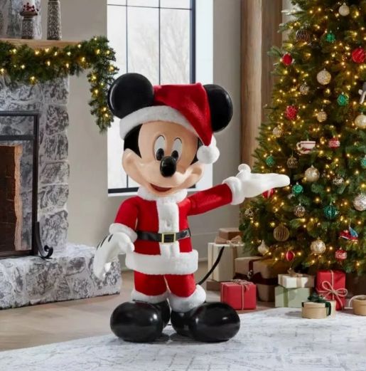 HOME DEPOT 4 ft. Animated Mickey CHRISTMAS ANIMARONIC DECORATION IN STOCK