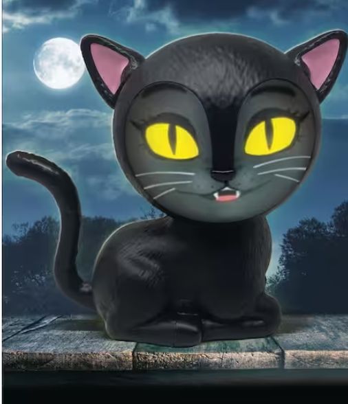 Eek The Cat Talking Singing and Joke Telling Animated 9.5 in. H Cat with Built-in Projector and Speaker Plug&#39;n Play PRICE ADVERTISED IS DEPOSIT FOR PRE ORDER ONLY PLEASE READ DESCRIPTION