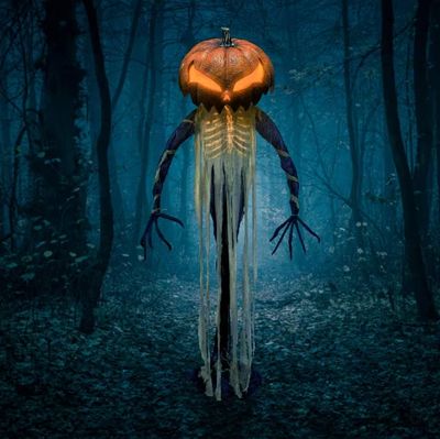 9 ft. Pumpkin Sentinel by Tekky, Premium Halloween Animatronic IN STOCK HOME DEPOT USA PRE ORDER NOW FOR HALLOWEEN 2025