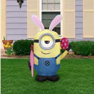 48 in. Inflatable Easter Minion Stuart