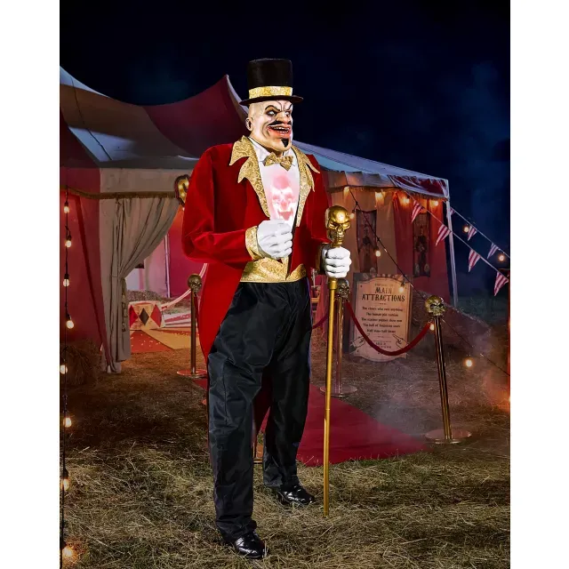 7 Ft Ringmaster Animatronic ORDER AIRFREIGHT DIRECT TO YOU.