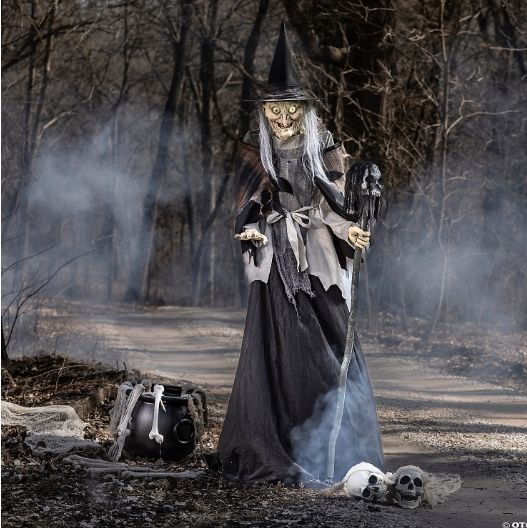 Animated Lunging Haggard Witch PRE ORDER NOW FOR 2025