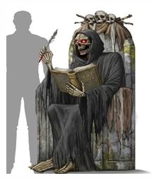 7 Ft. Animated Light-Up Soul Collector Halloween Decoration IN STOCK NOW 7 Ft. Animated Light-Up Soul Collector Halloween Decoration IN STOCK NOW