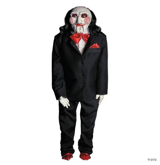 Saw™ Deluxe Billy the Puppet Posable Latex Halloween Decoration  PRE ORDER NOW FOR 2025