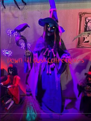PURPLE WITCH PRE ORDER NOW FOR HALLOWEEN 2025  PRICE ADVERTISED IS DEPOSIT FOR PRE ORDER ONLY PLEASE READ DESCRIPTION