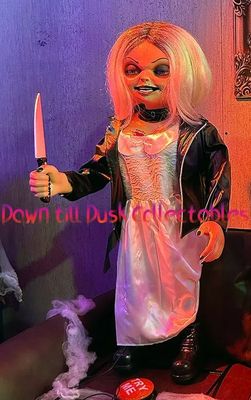 CHUCKYS BRIDE PRE ORDER NOW FOR HALLOWEEN 2025 PRICE ADVERTISED IS DEPOSIT FOR PRE ORDER ONLY PLEASE READ DESCRIPTION